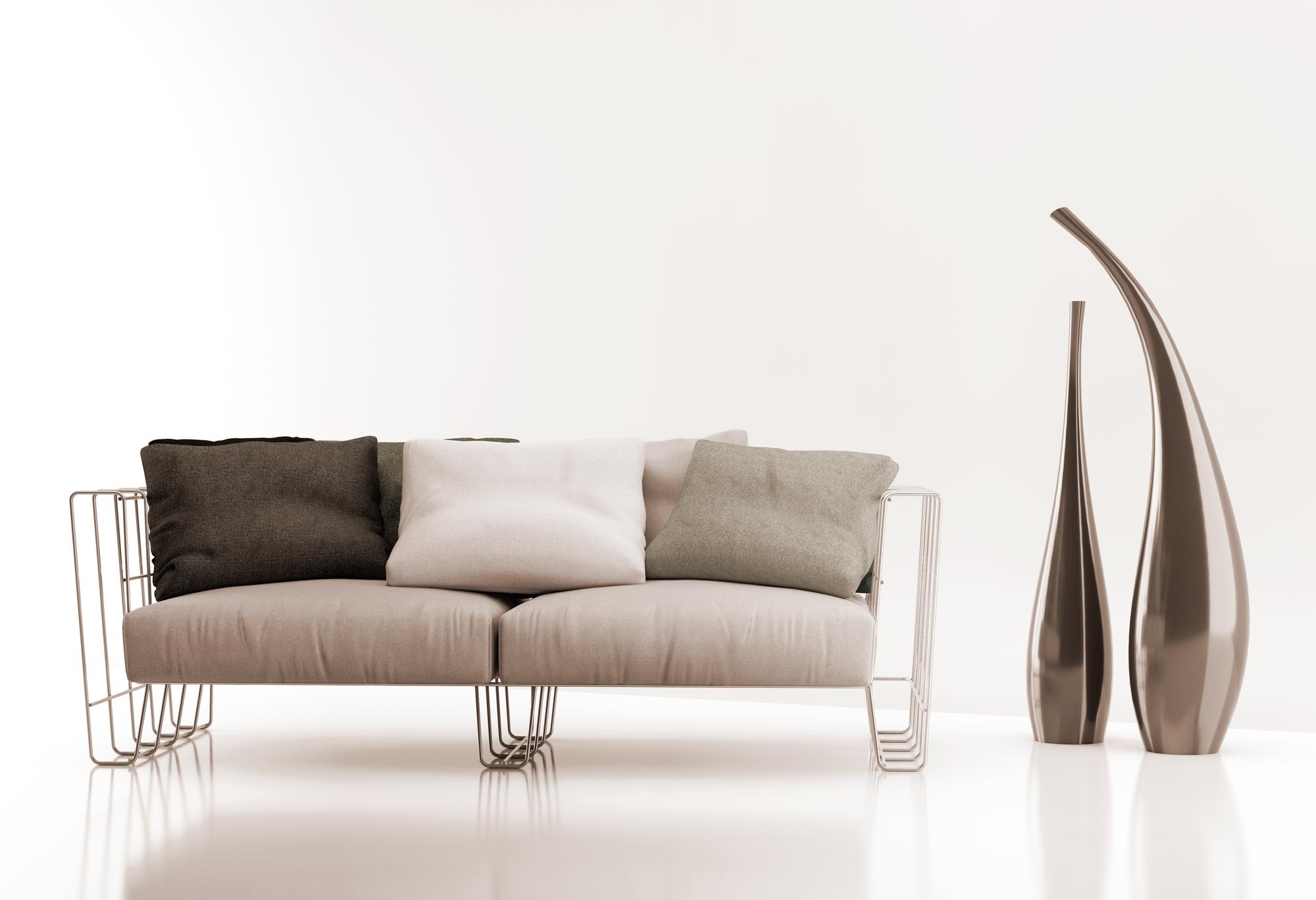 Interior modern cu lumină naturală